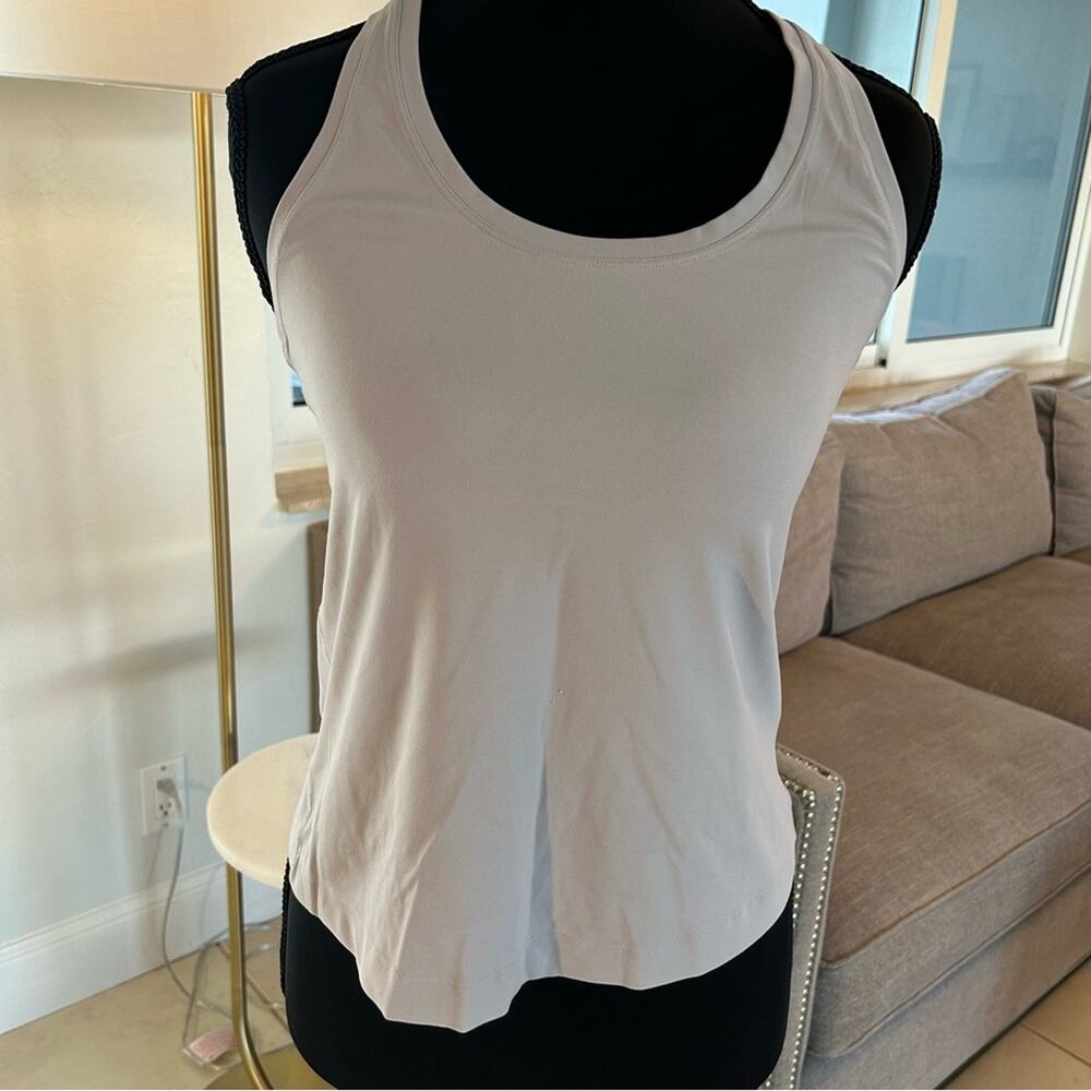 Lululemon Athletica Light Gray Tank Top